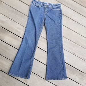 Chadwicks Denim Jeans Women's Size 8 Bootcut Fit Flare Leg Stretch 1%Spandex